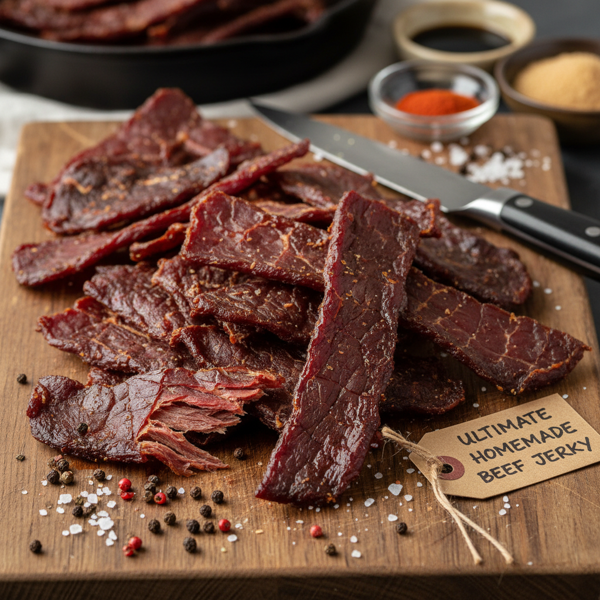 Ultimate Homemade Beef Jerky recipe