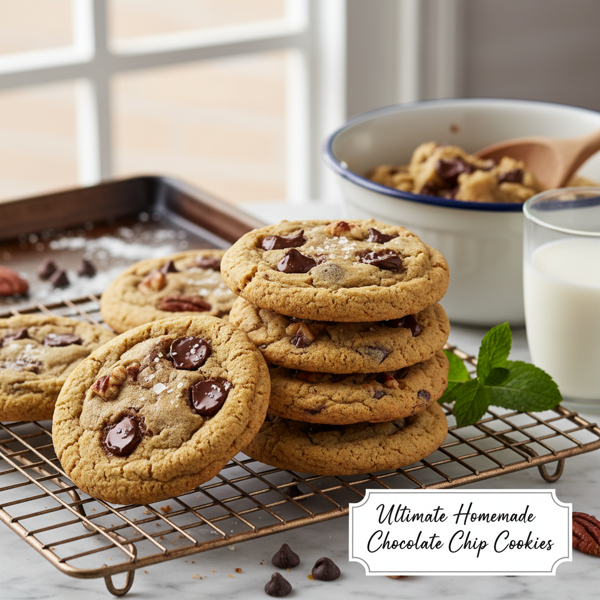 Ultimate Homemade Chocolate Chip Cookies recipe