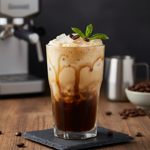 Ultimate Homemade Espresso Cream Refresher recipe