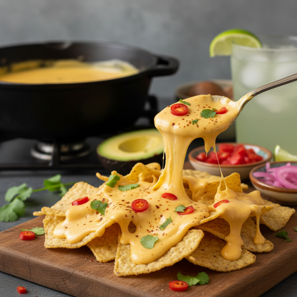 Ultimate Homemade Nacho Cheese Sauce recipe