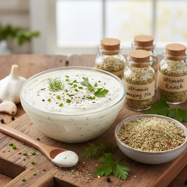 Ultimate Homemade Ranch Dressing Mix recipe