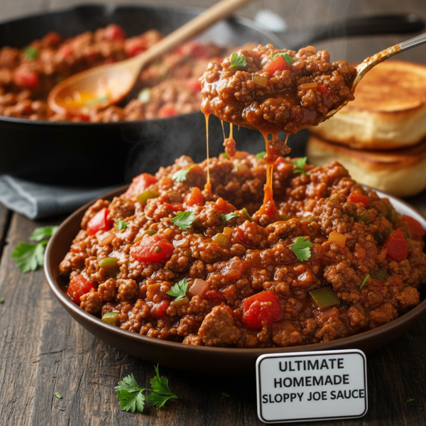 Ultimate Homemade Sloppy Joe Sauce recipe