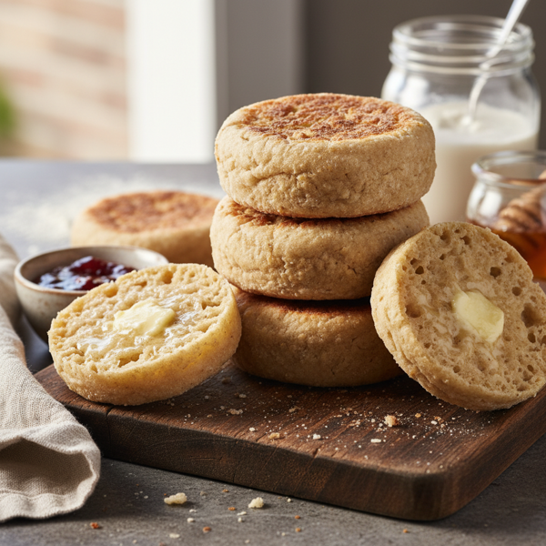Ultimate Homemade Sourdough English Muffins recipe