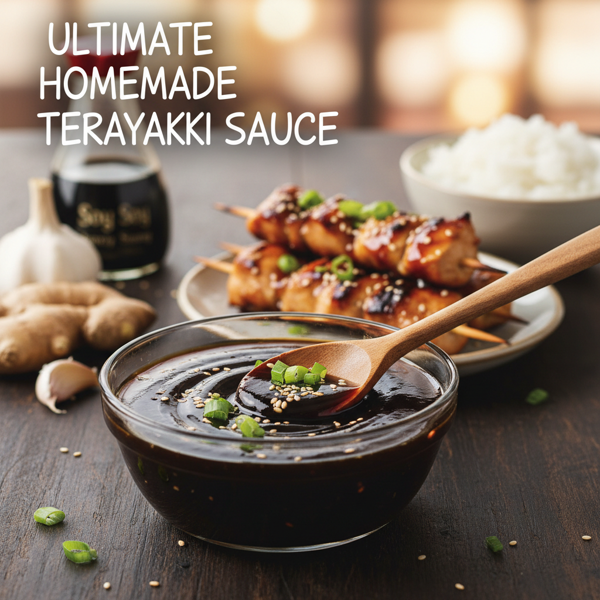 Ultimate Homemade Teriyaki Sauce recipe