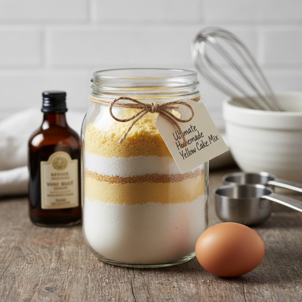 Ultimate Homemade Yellow Cake Mix recipe