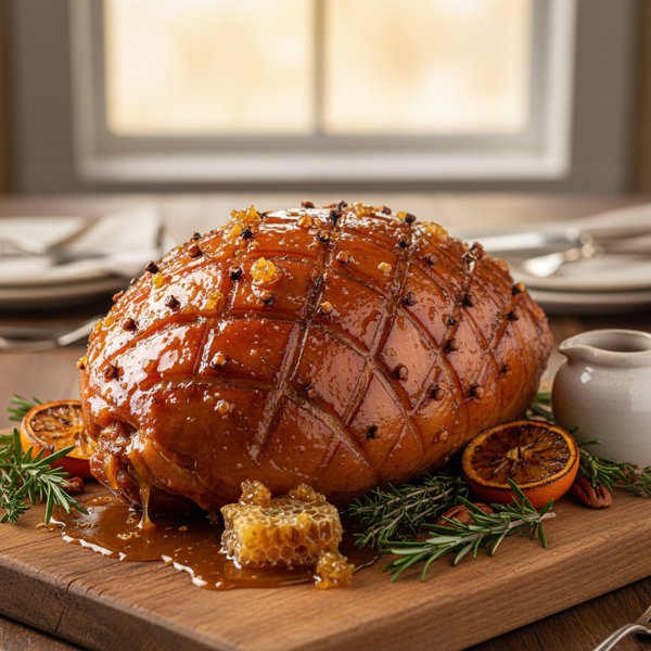 Ultimate Honey Caramelized Ham recipe
