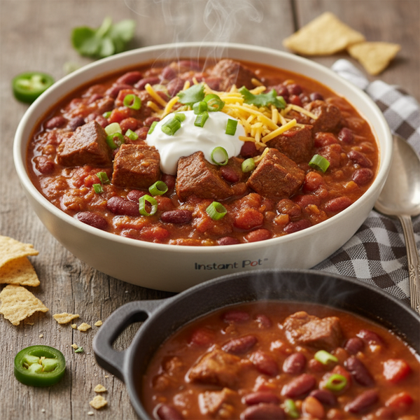 Ultimate Instant Pot Beef Chili recipe