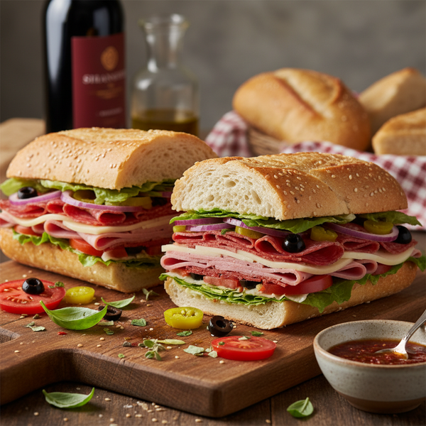Ultimate Italian Hoagies recipe