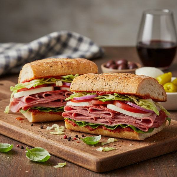 Ultimate Italian Submarine Sandwich recipe