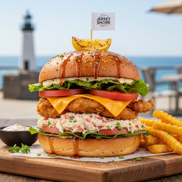 Ultimate Jersey Crab Delight Burger recipe