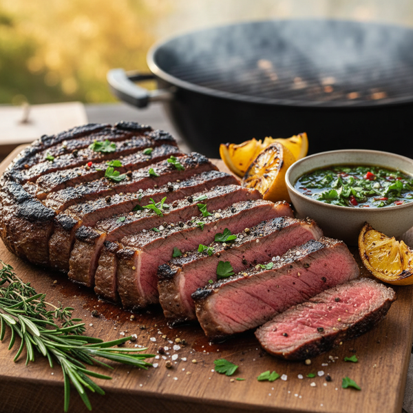 Ultimate Juicy Marinated Grilled Flank Steak recipe