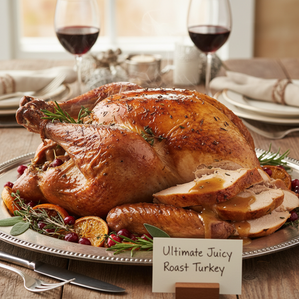 Ultimate Juicy Roast Turkey for Every Occasion recipe