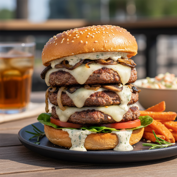 Ultimate Juicy Turkey Burgers recipe