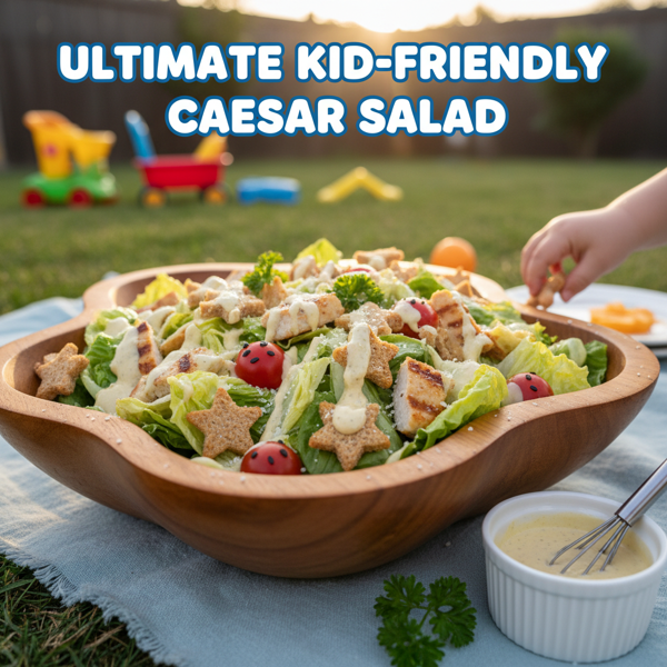 Ultimate Kid-Friendly Caesar Salad recipe