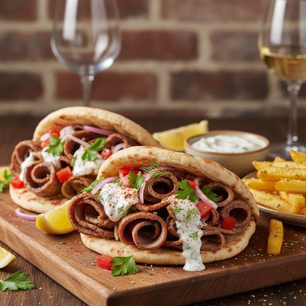 Ultimate Lamb & Beef Gyros recipe