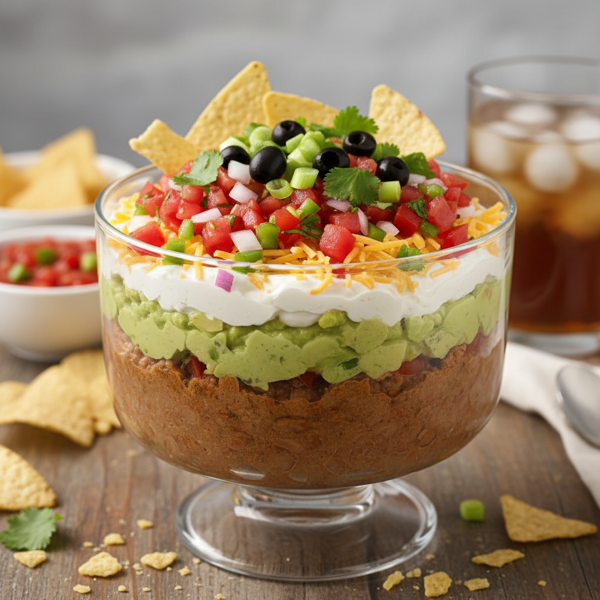 Ultimate Layered Bean Fiesta Dip recipe