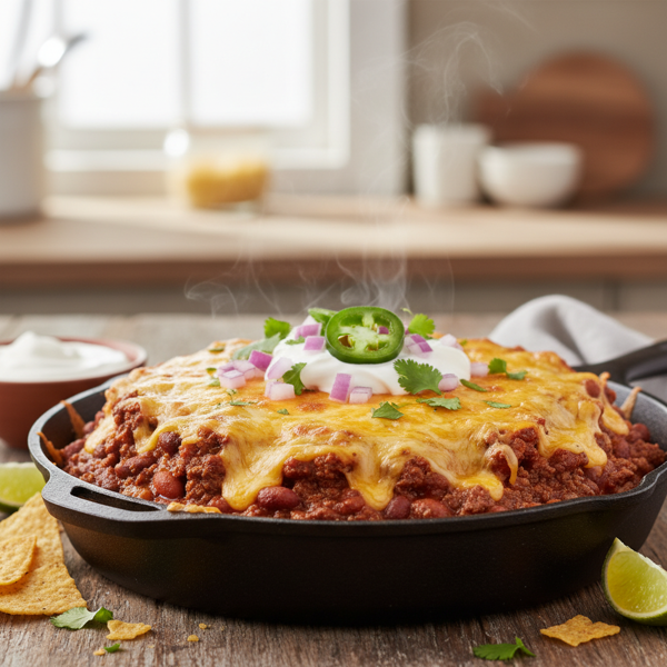 Ultimate Layered Chili Cheese Delight recipe