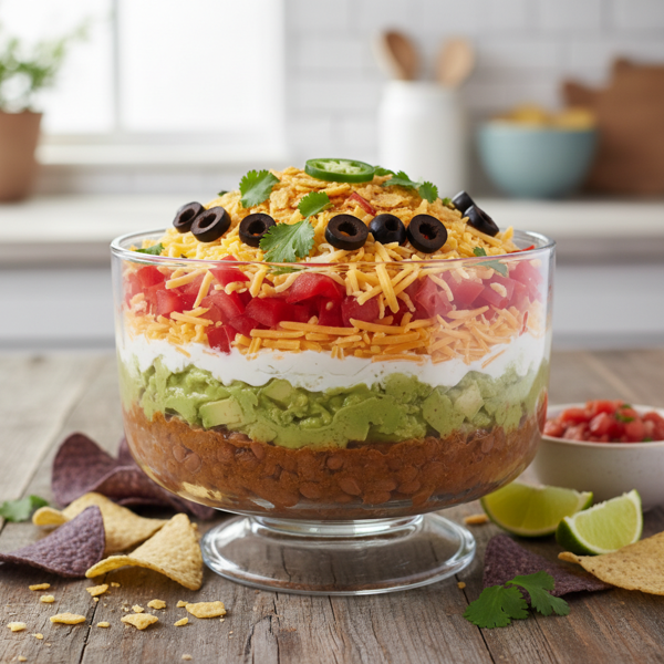Ultimate Layered Taco Dip recipe
