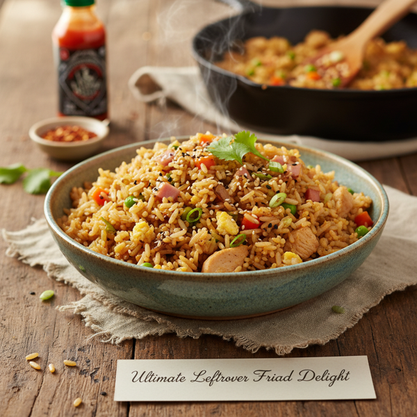 Ultimate Leftover Fried Rice Delight recipe