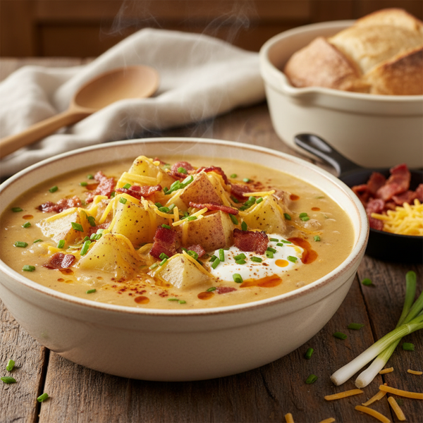 Ultimate Loaded Baked Potato Soup recipe
