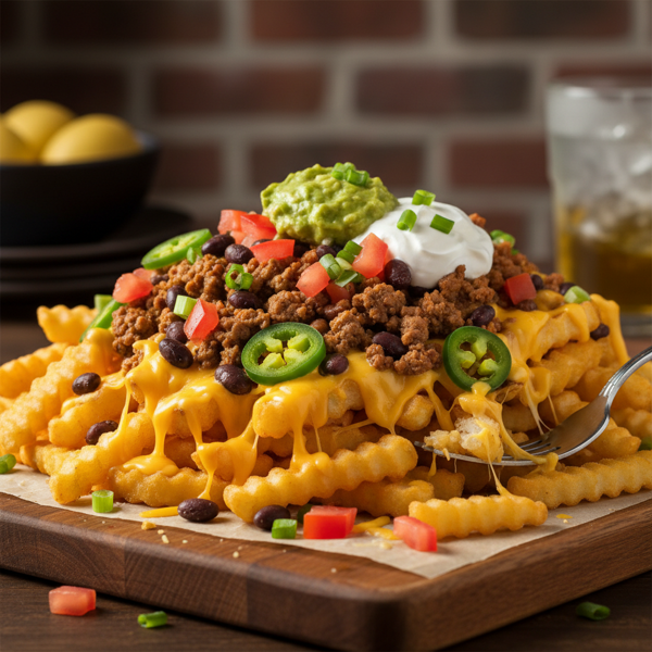 Ultimate Loaded Nacho Fries Supreme recipe