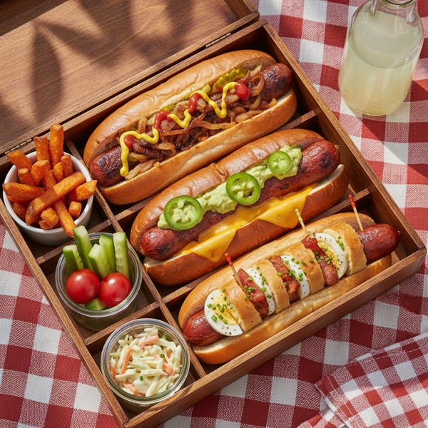 Ultimate Lunch Box Hot Dogs recipe