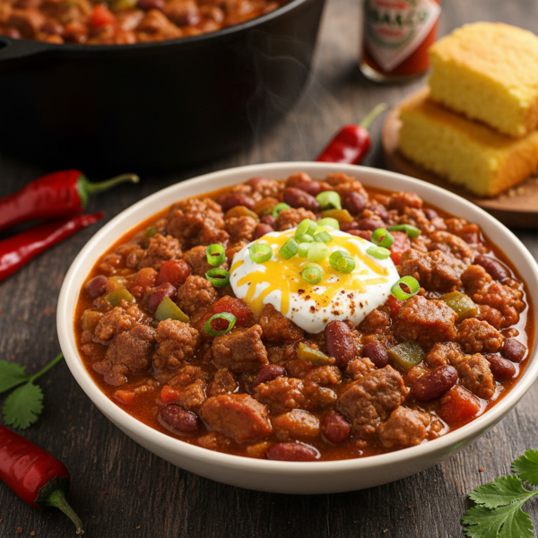 Ultimate Meaty Chili Delight recipe