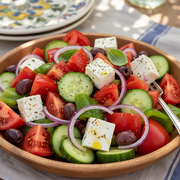 Ultimate Mediterranean Greek Salad recipe