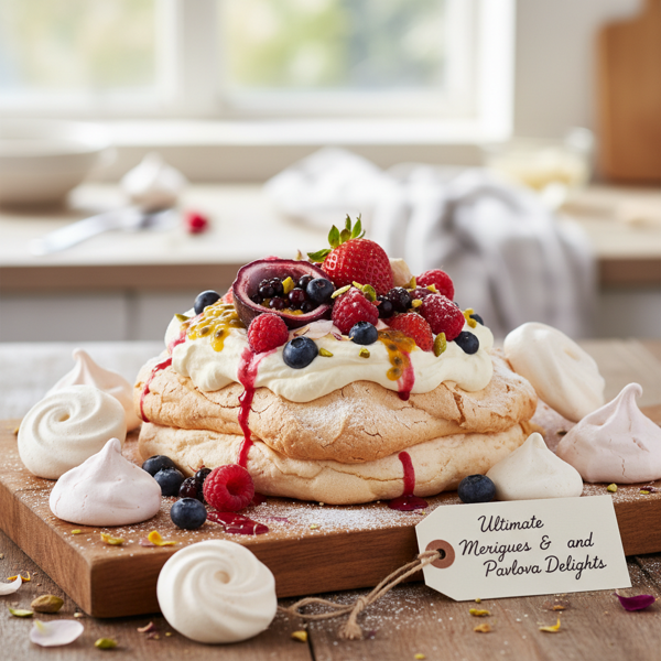 Ultimate Meringues and Pavlova Delights recipe