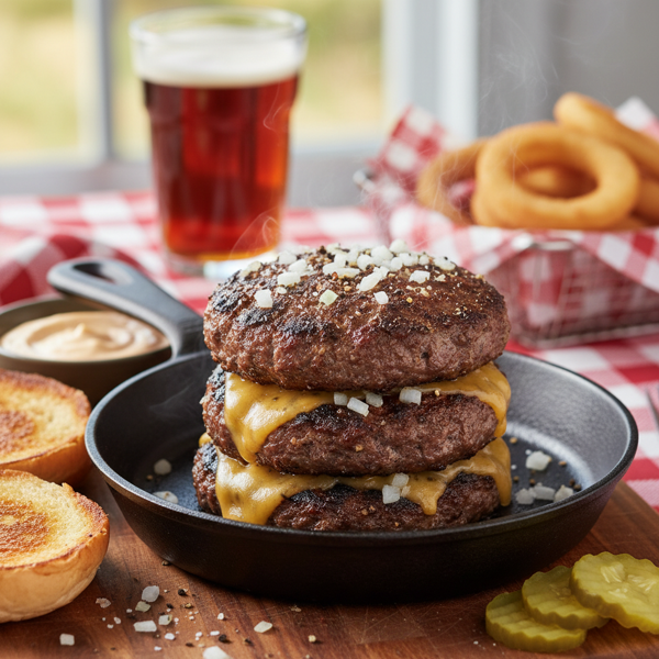 Ultimate Midwest Style Hamburger Patties recipe