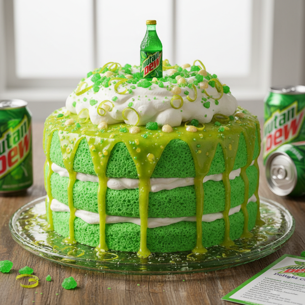 Ultimate Mountain Dew Delight Cake recipe