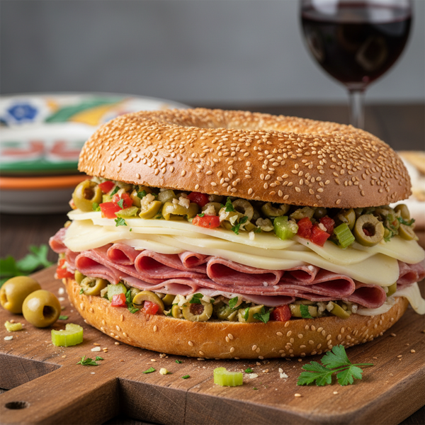 Ultimate Muffuletta Sandwich recipe