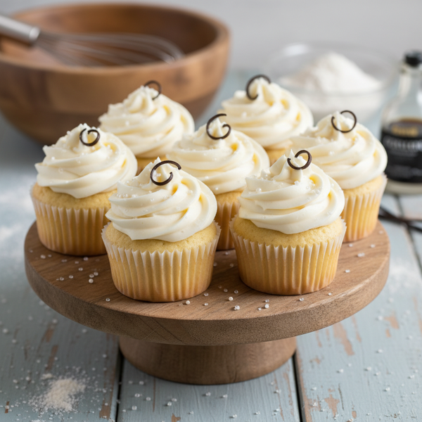 Ultimate One-Bowl Vanilla Delight Cupcakes recipe