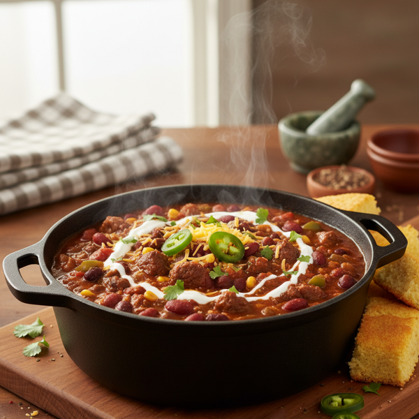 Ultimate One-Pot Beef Chili recipe