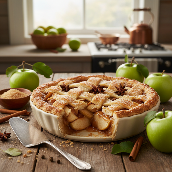 Ultimate Organic Granny Smith Apple Pie recipe
