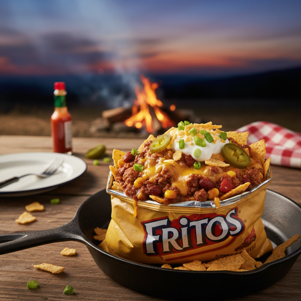 Ultimate Outdoor Frito Pie Delight recipe