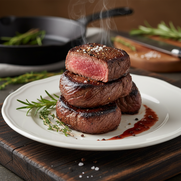 Ultimate Oven-Seared Beef Tenderloin Filets recipe