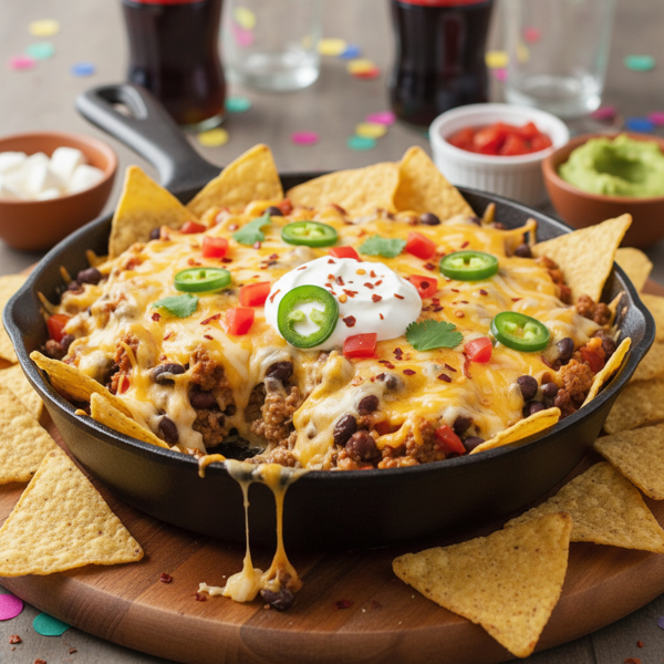 Ultimate Party Nacho Dip recipe