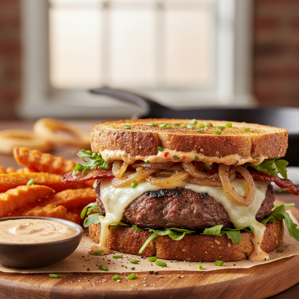 Ultimate Patty Melt Deluxe recipe