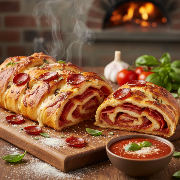 Ultimate Pepperoni Stromboli recipe
