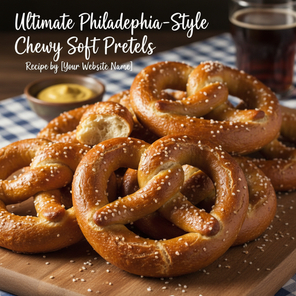 Ultimate Philadelphia-Style Chewy Soft Pretzels recipe