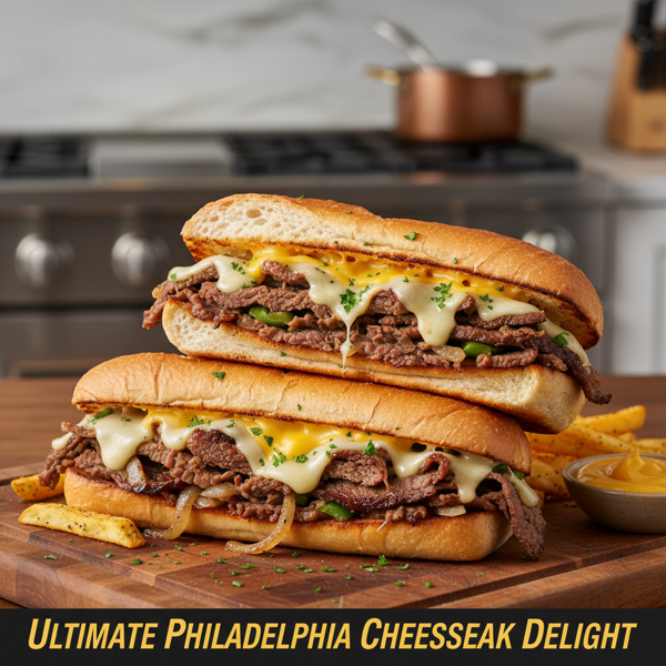 Ultimate Philadelphia Cheesesteak Delight recipe