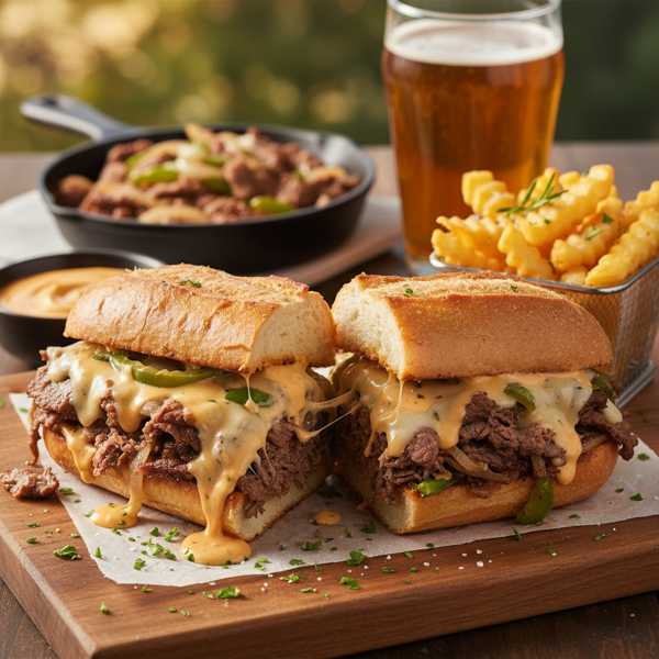 Ultimate Philly Cheese Steaks recipe