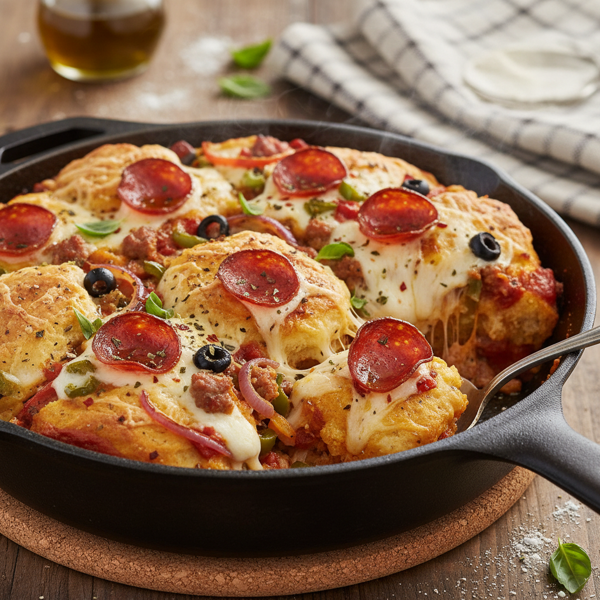 Ultimate Pizza Biscuit Casserole recipe