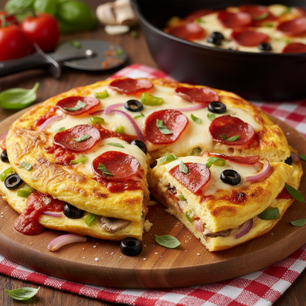 Ultimate Pizza Omelette Delight recipe