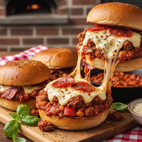 Ultimate Pizza Sloppy Joes recipe