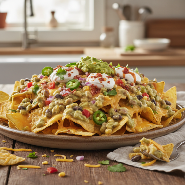 Ultimate Ranch Bean Nachos Delight recipe