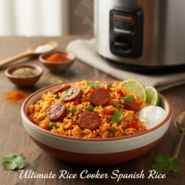 Ultimate Rice Cooker Spanish Rice recipe