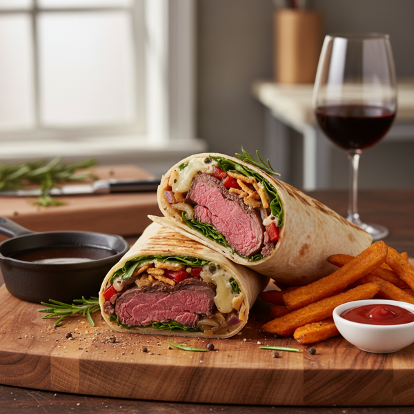 Ultimate Roast Beef Feast Wrap recipe