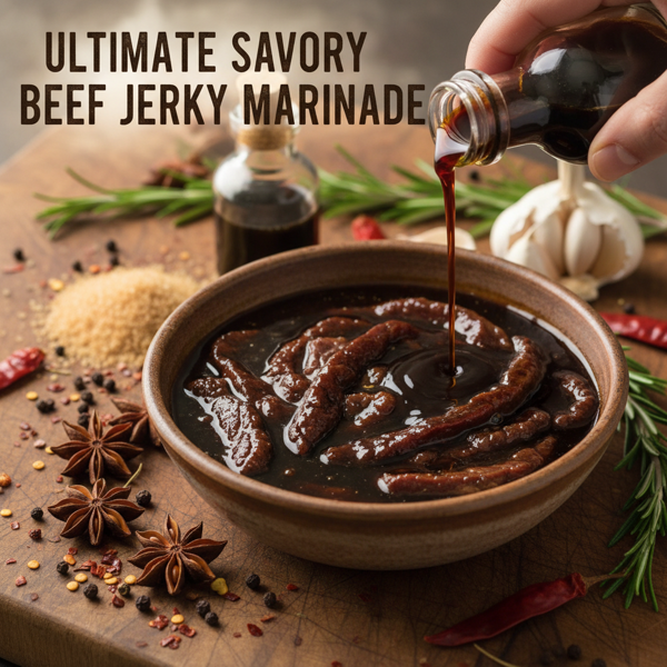 Ultimate Savory Beef Jerky Marinade recipe